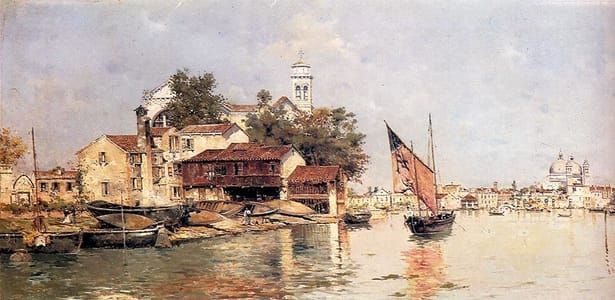 Artwork Title: A View of Venice