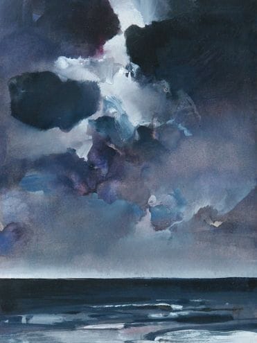 Artwork Title: Over the Sea 19, nocturne