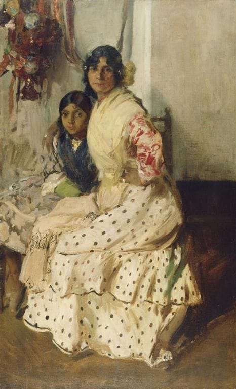 Artwork Title: Pepilla The Gypsy And Her Daughter