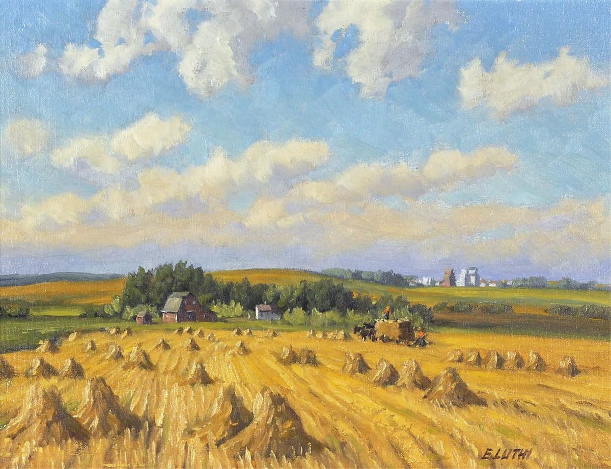 Artwork Title: Harvest Near Carmel