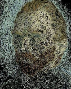 Artwork Title: Vincent Van Gogh's Self Portrait