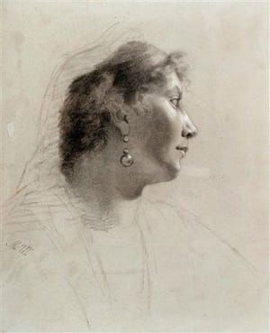 Artwork Title: Profile of a Woman