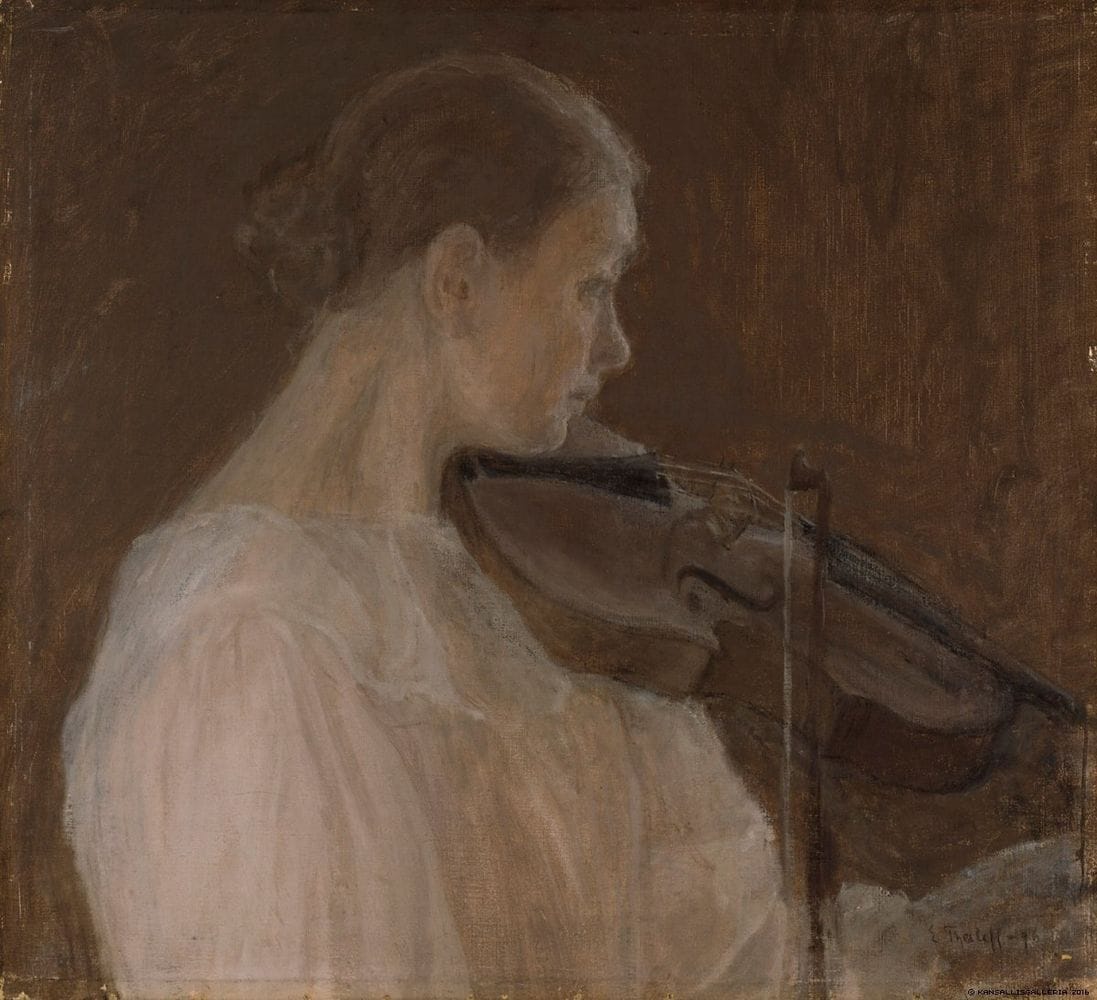 Artwork Title: The Violin Player