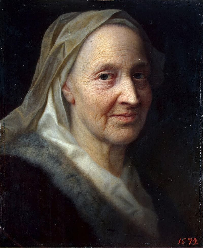 Artwork Title: Portrait of an Old Woman