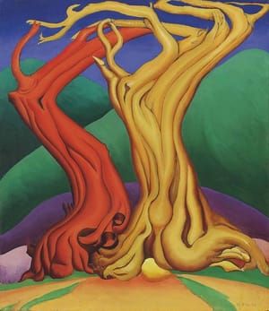 Artwork Title: Cypress Trees, Point Lobos