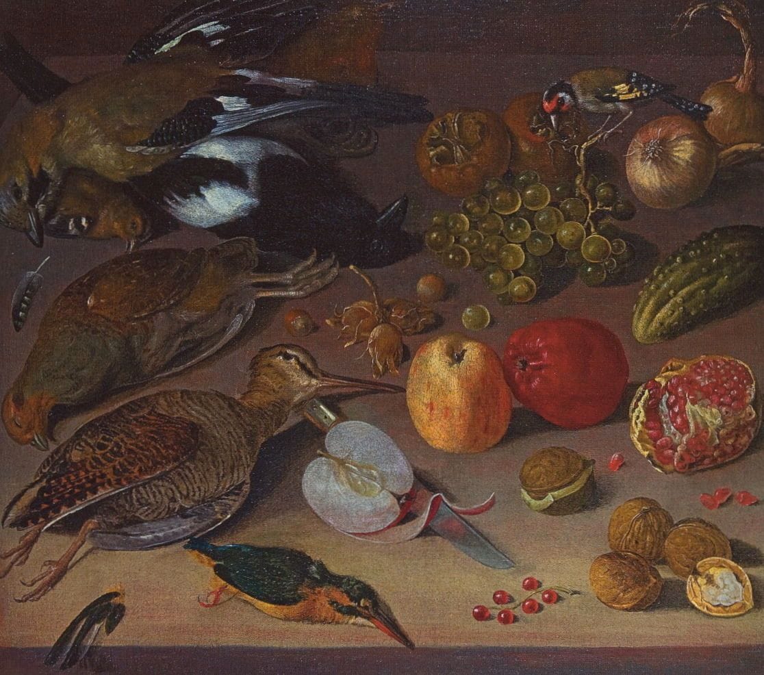 Artwork Title: Fruit and Dead Birds