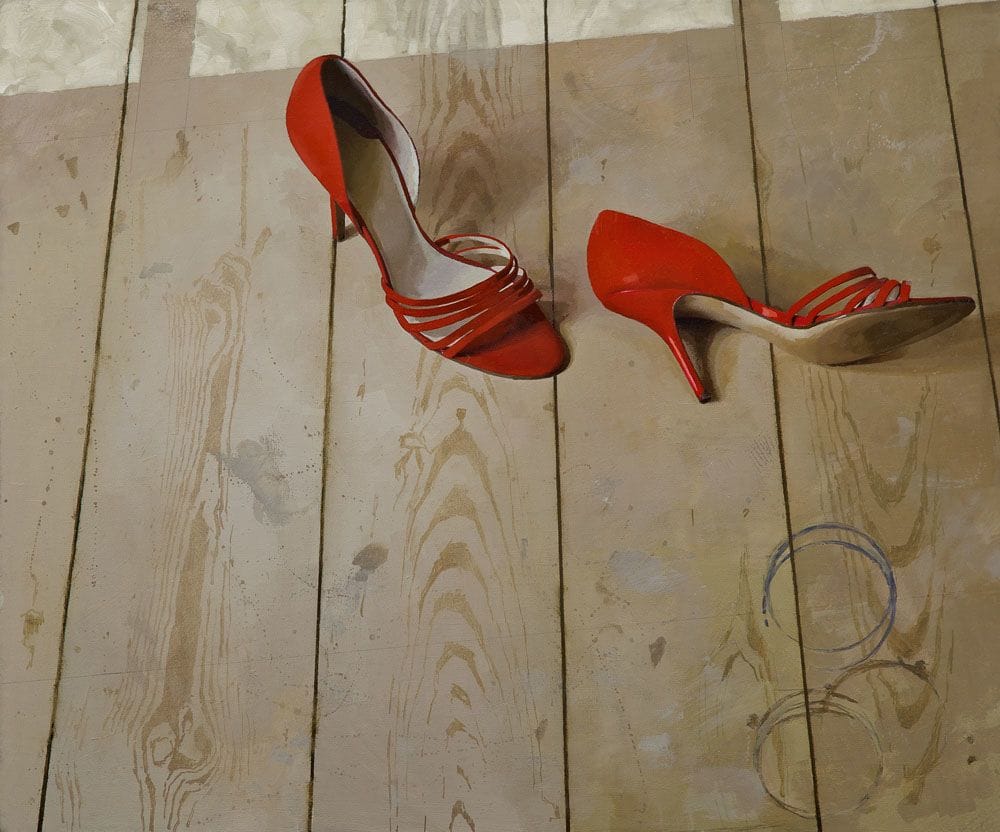 Artwork Title: Red Shoes