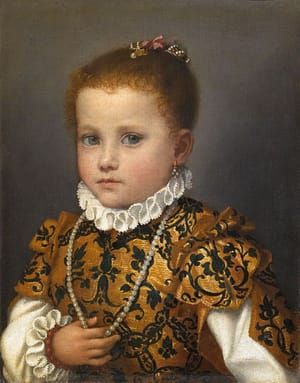Artwork Title: Portrait of a Little Girl of the Redetti Family