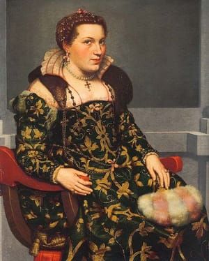 Artwork Title: Portrait of Isotta Brembati Grumelli