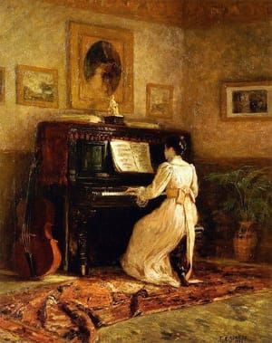 Artwork Title: Girl at the Piano