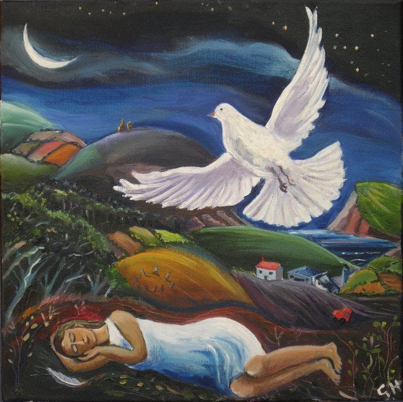 Artwork Title: The Dream of the Dove