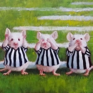 Artwork Title: Three Blind Mice