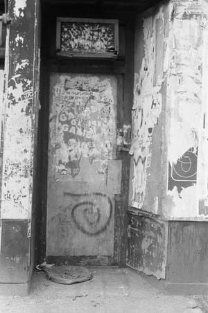 Artwork Title: Decrepit door on 1st Avenue between East 93rd 94th streets