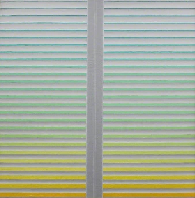 Artwork Title: Louvered Shutter (Morning)