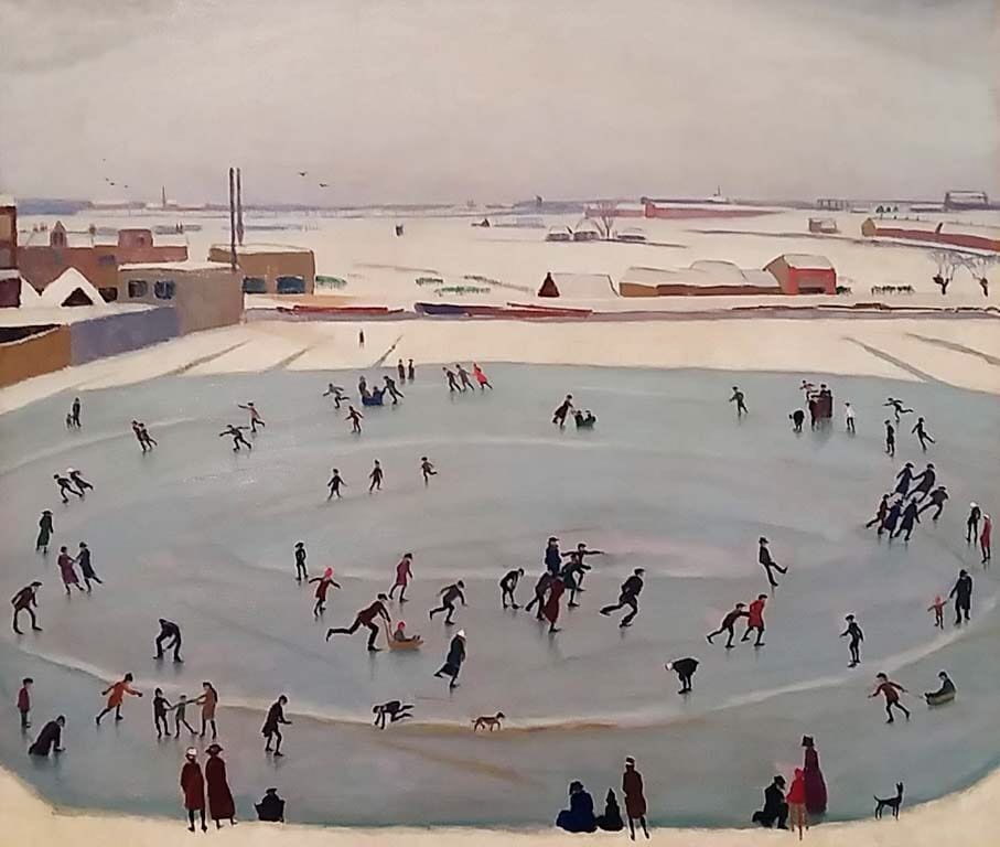 Artwork Title: The Skaters