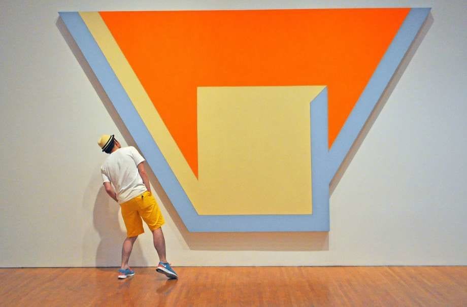 Artwork Title: Looking at Art: Union III from Frank Stella's 