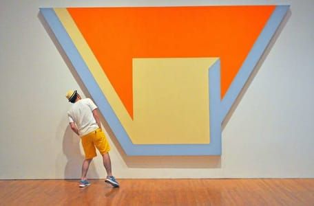 Artwork Title: Looking at Art: Union III from Frank Stella's 
