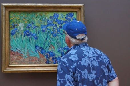 Artwork Title: Vincent Van Gogh, Irises