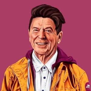Artwork Title: Ronald Reagan