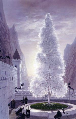 Artwork Title: The White Tree in Minas Anor