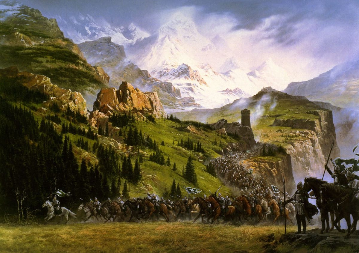 Artwork Title: The Riders of Rohan