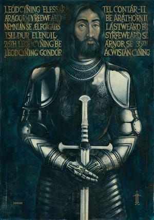 Artwork Title: The High King Elessar (Aragorn)