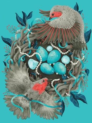 Artwork Title: Robin's Egg Blue