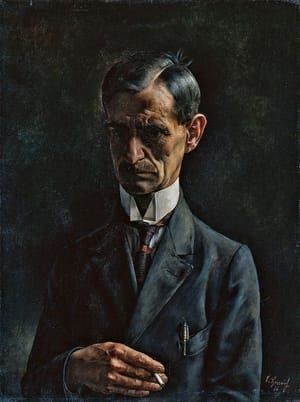 Artwork Title: Portrait of the Painter A.M. Tränkler