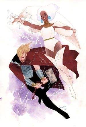 Artwork Title: Duets: Thor & Storm