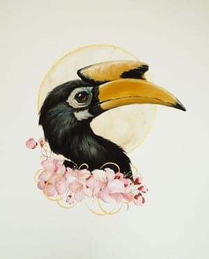 Artwork Title: Hornbill