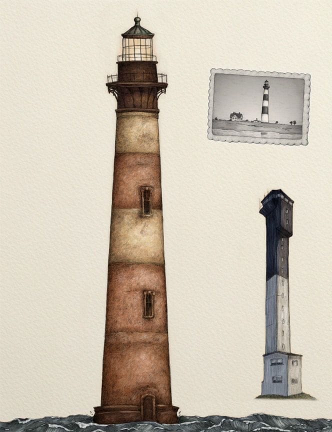 Artwork Title: Lighthouses