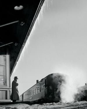 Artwork Title: My Father at the Train Station, Painesville, Ohio