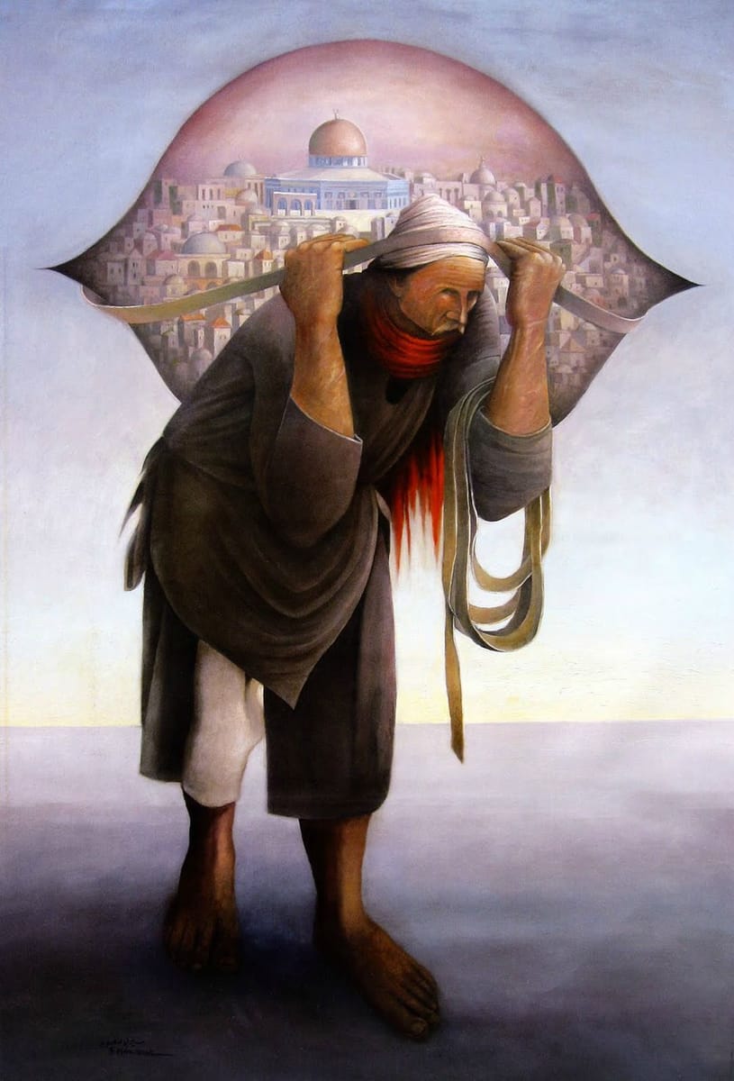 Artwork Title: Jamal Al Mahamel III (Camel of Burdens)