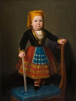 Artwork Title: Portrait of a Girl dressed as a Pasiega