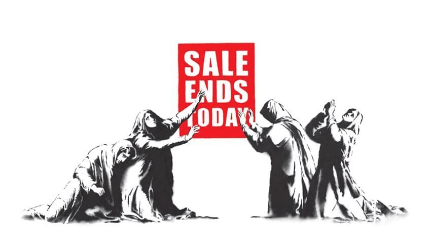 Artwork Title: Sale Ends Today