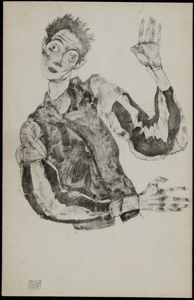 Artwork Title: Self Portrait with Sleeves