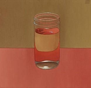 Artwork Title: Orange Water Jar