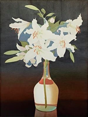 Artwork Title: White Lilies