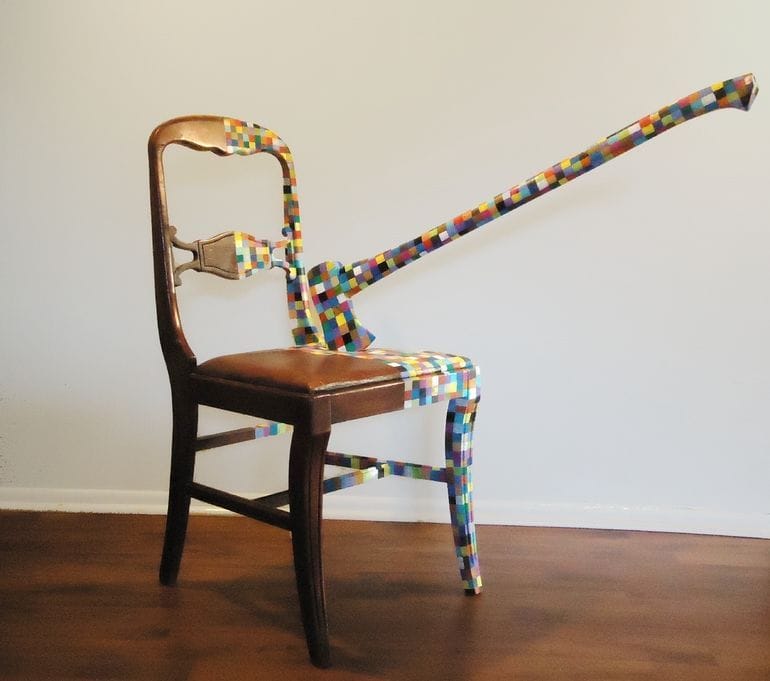 Artwork Title: Chair / The Lights Aren't Working