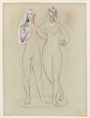 Artwork Title: Deux Nus (Two Nudes)
