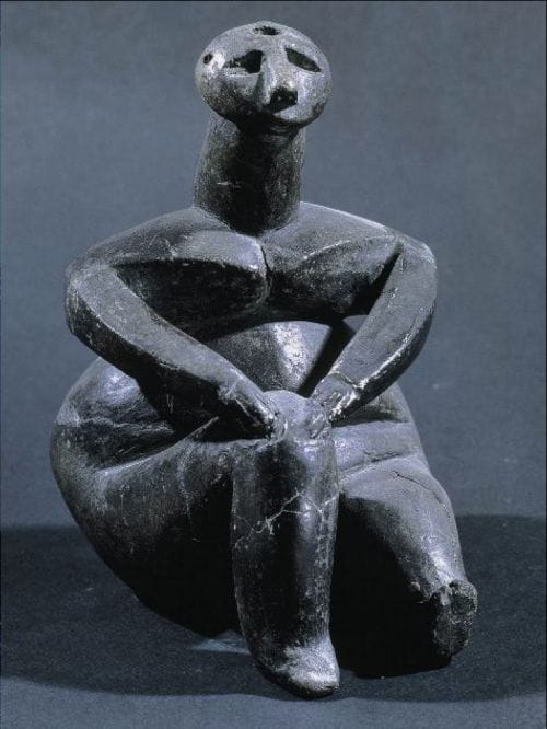 Artwork Title: Seated Venus, Cernavodă, Romania,  4500 BCE