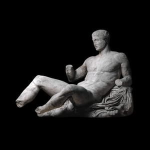 Artwork Title: Figure of Dionysos from the east pediment of the Parthenon