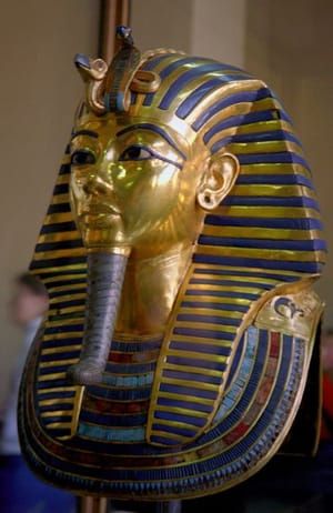 Artwork Title: Mask of Tutankhamun's mummy