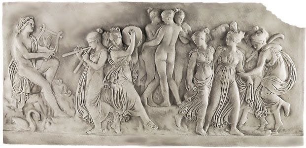 Artwork Title: Apollo With Dancing Muses