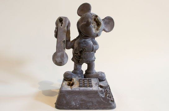 Artwork Title: Steel Eroded Toy Phone