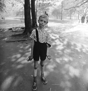 Artwork Title: Child With A Toy Hand Grenade In Central Park, NYC