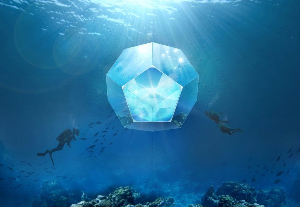 Artwork Title: Underwater Pavilions