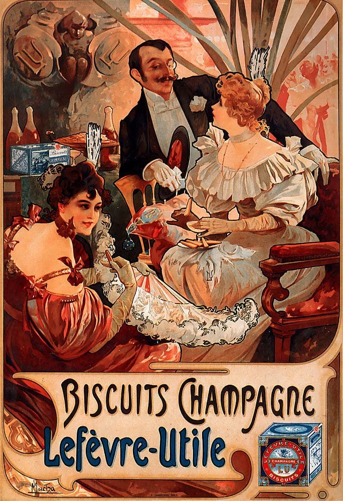 Artwork Title: Biscuits Champagne Lefevre-Utile