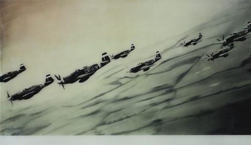 Artwork Title: Mustang Squadron