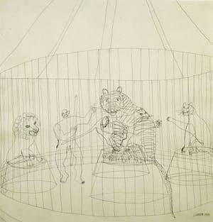 Artwork Title: The Wild Beast Cage